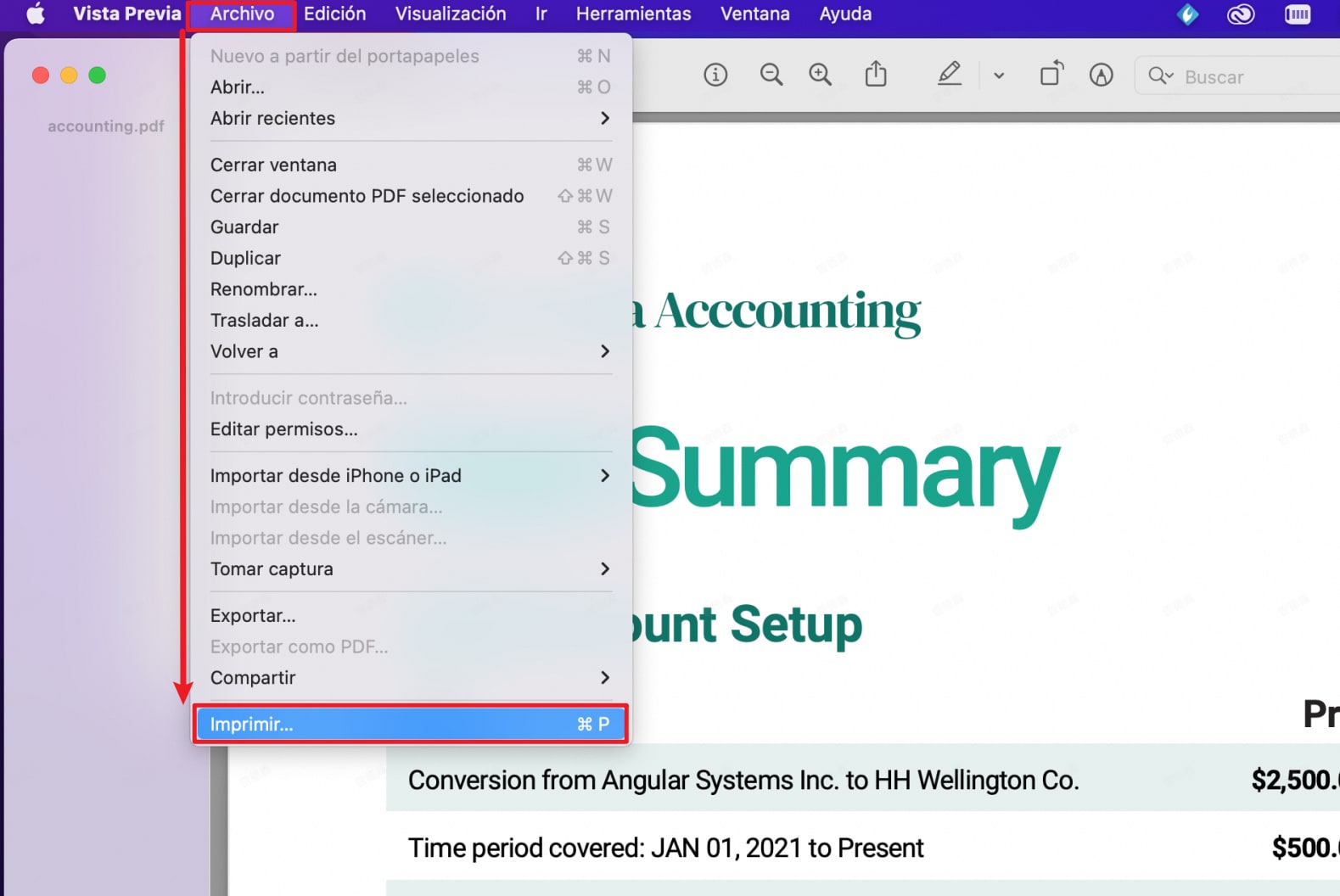 Aplica escala personalizada