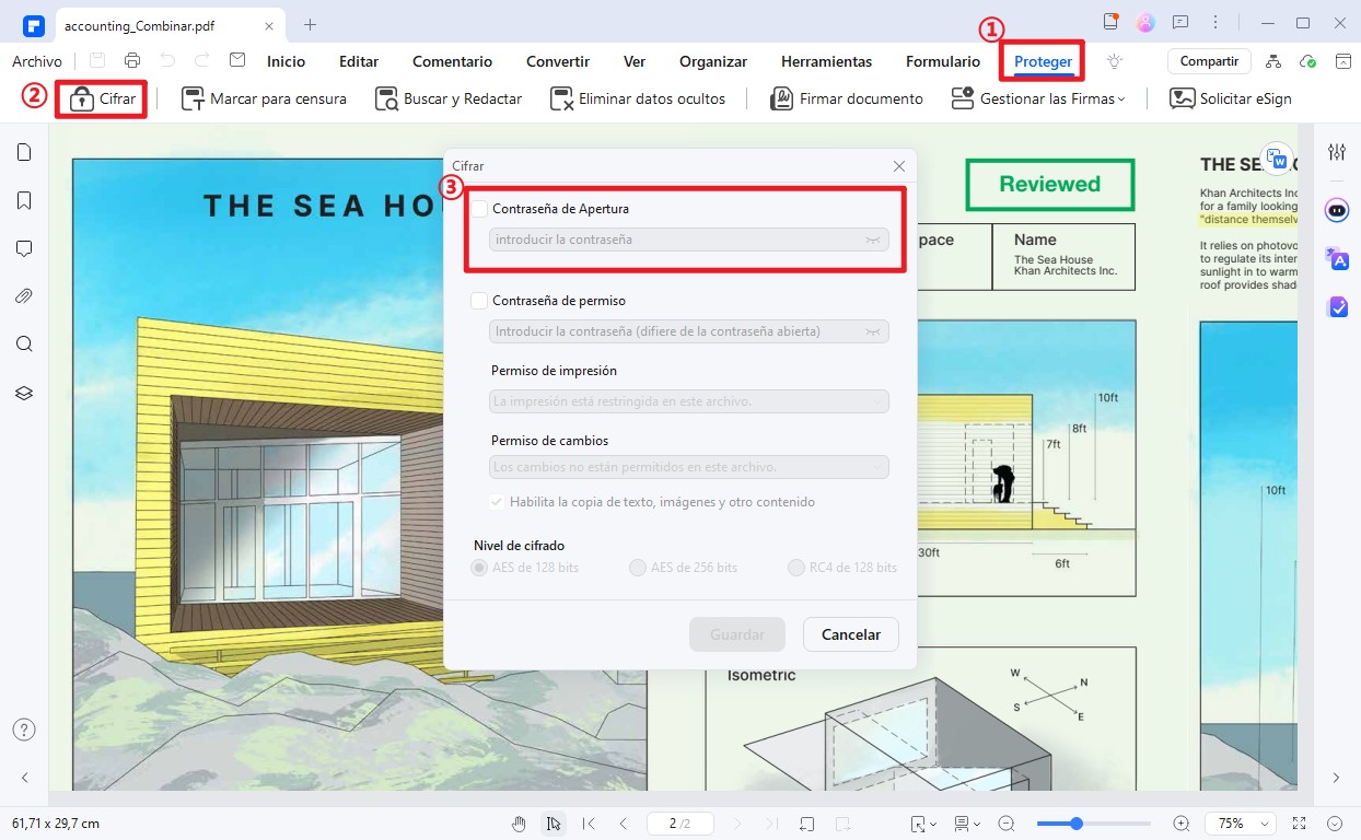 Pasos para desbloquear PDF para imprimir