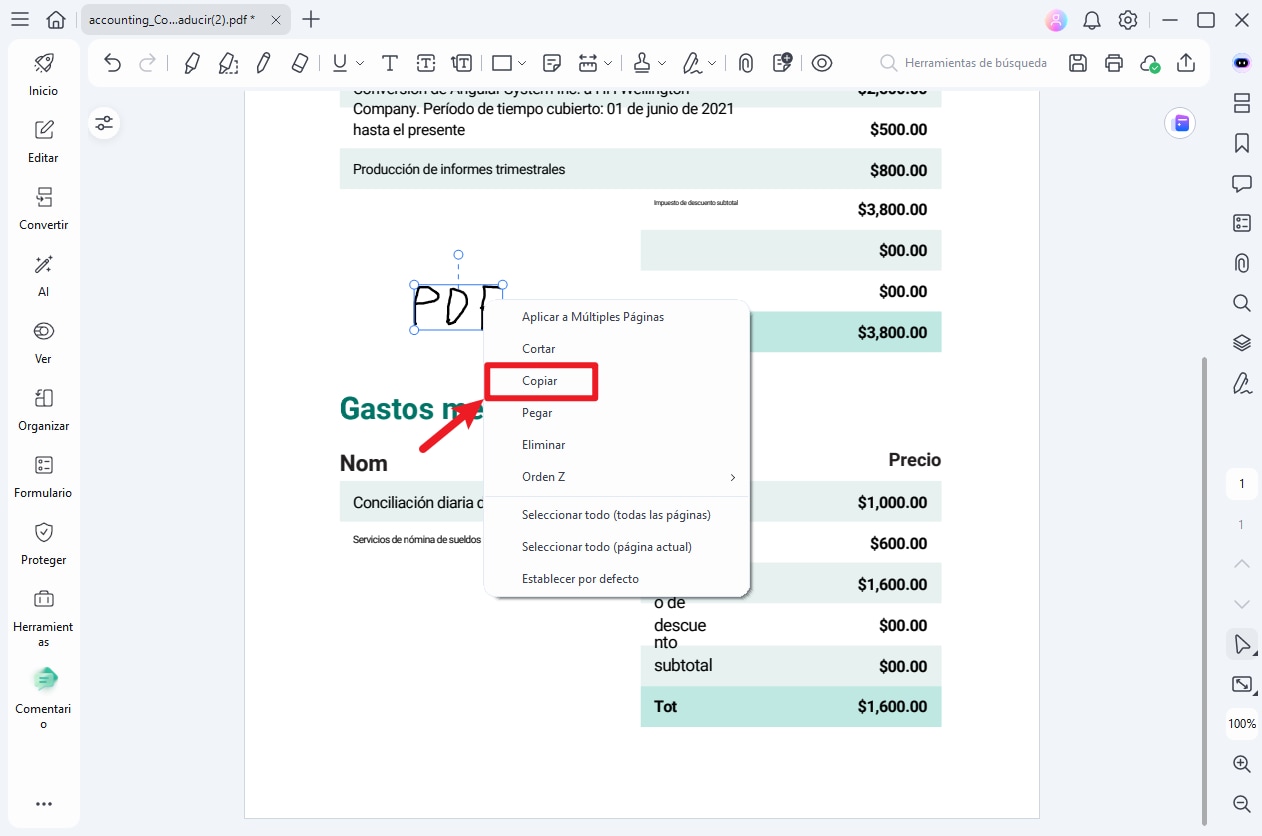 copiar la firma como imagen