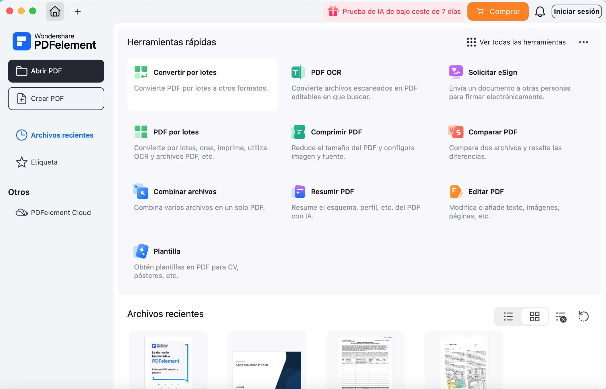 PDFelement para Mac — Mejor para edición profesional y OCR