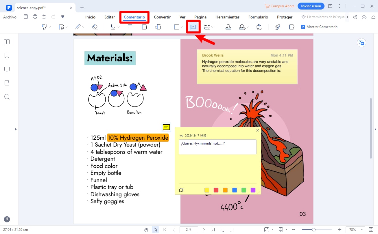 Poder Escribir En Un Pdf Agregar Comentarios y Anotaciones en Archivos PDF