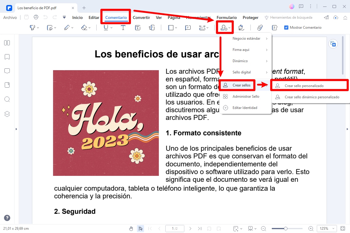 ¿Cómo hacer una firma y la huella digital sin manchas en word?