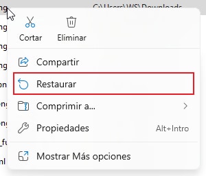 como recuperar fotos borradas de la papelera