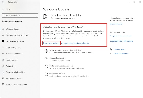 descargar e instalar windows 11