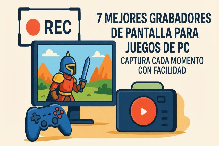 ¿Cómo grabar tus partidas en PC? Los 7 mejores grabadores de pantalla para gamers