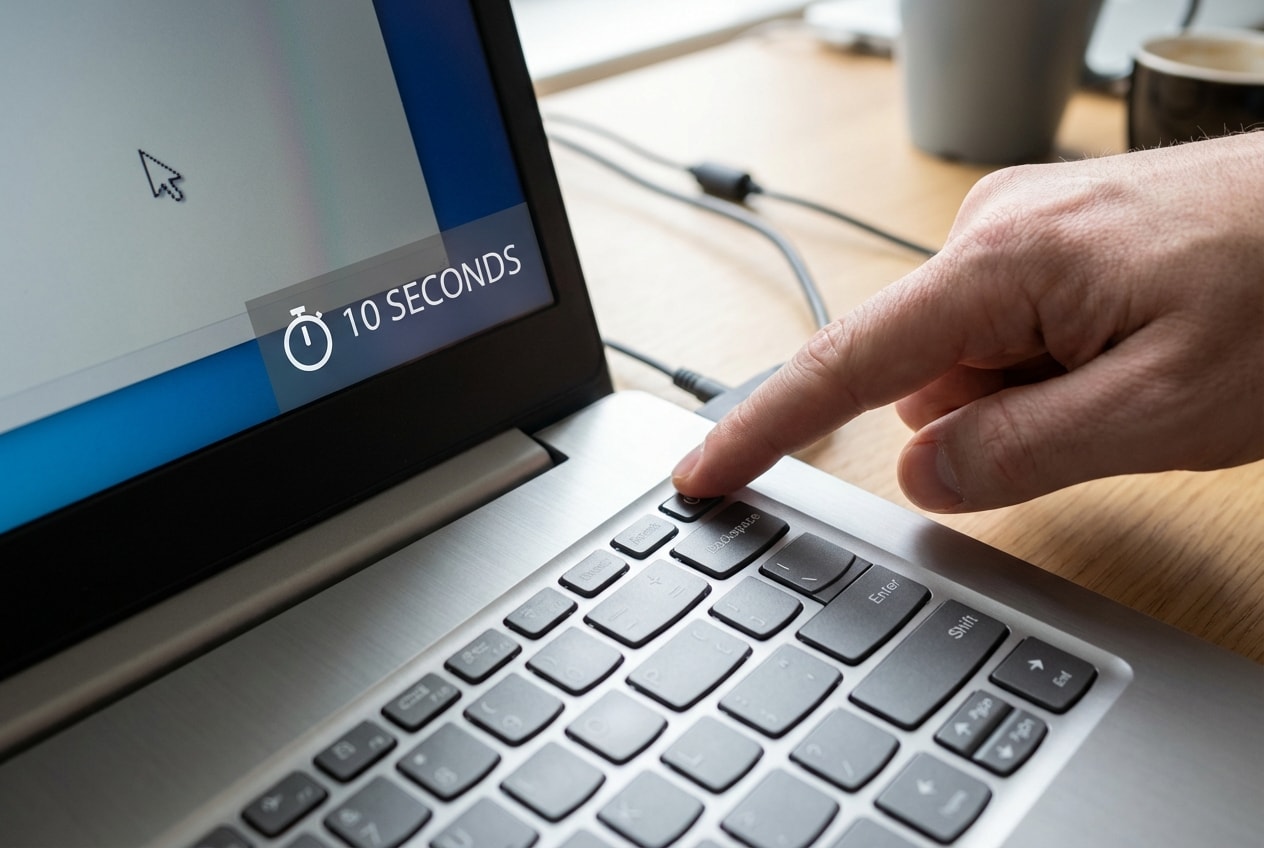 apaga completamente tu equipo