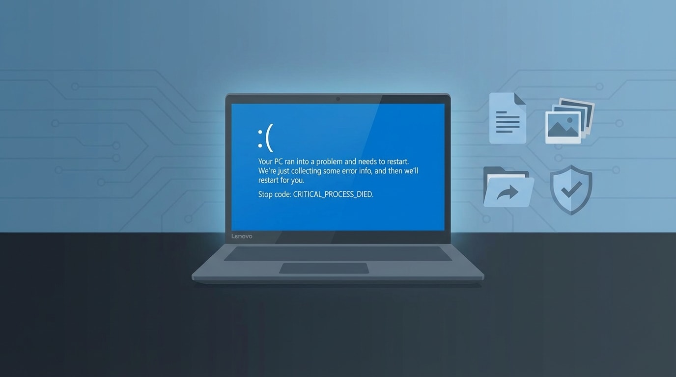 ¿Pantalla azul en tu Lenovo? Guía definitiva para solucionarlo sin perder datos