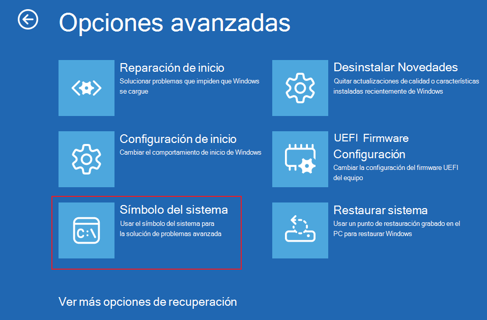 símbolo del sistema