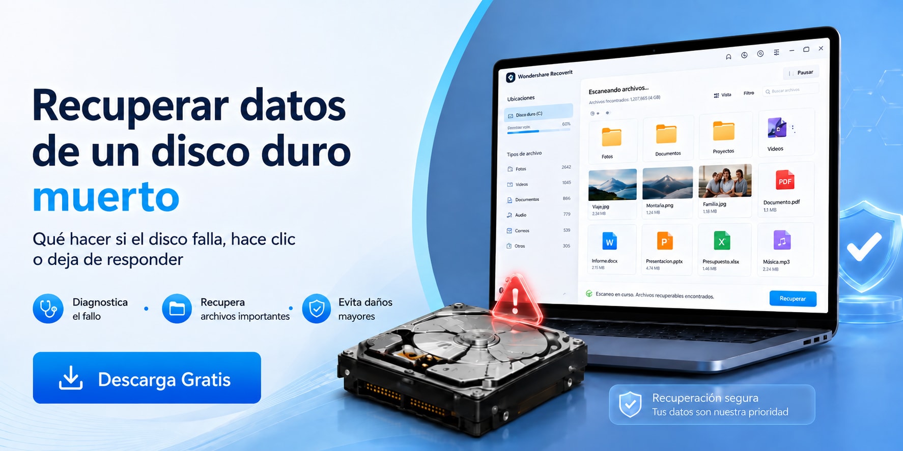 Cómo Recuperar Datos de un Disco Duro Muerto