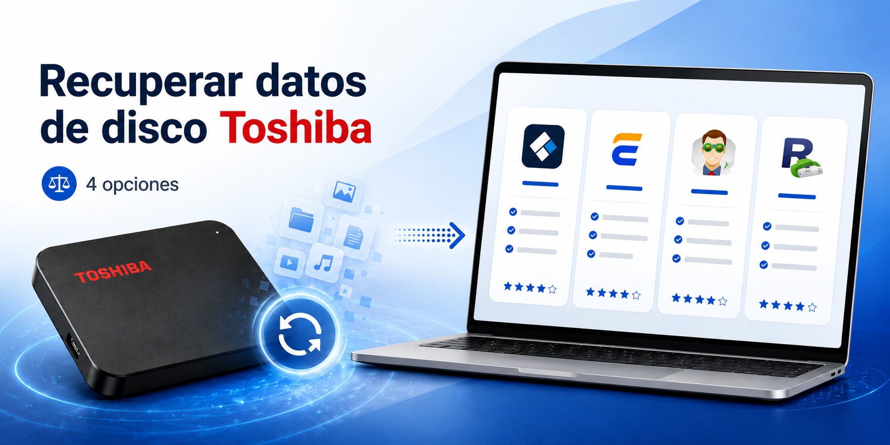 Software para Recuperar Datos de un Disco Duro Toshiba
