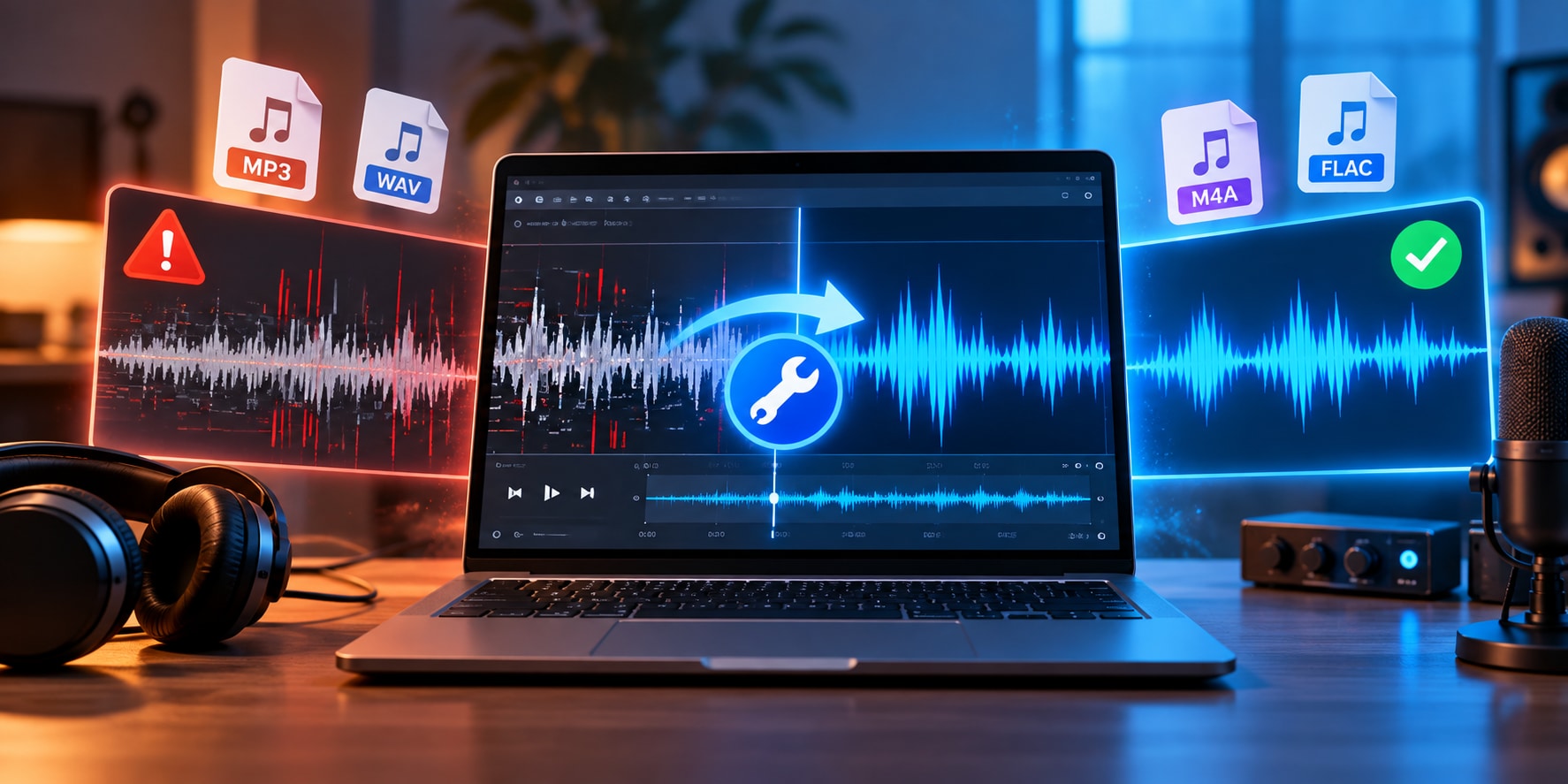 5 programas para reparar audio dañado: comparativa actualizada 2026