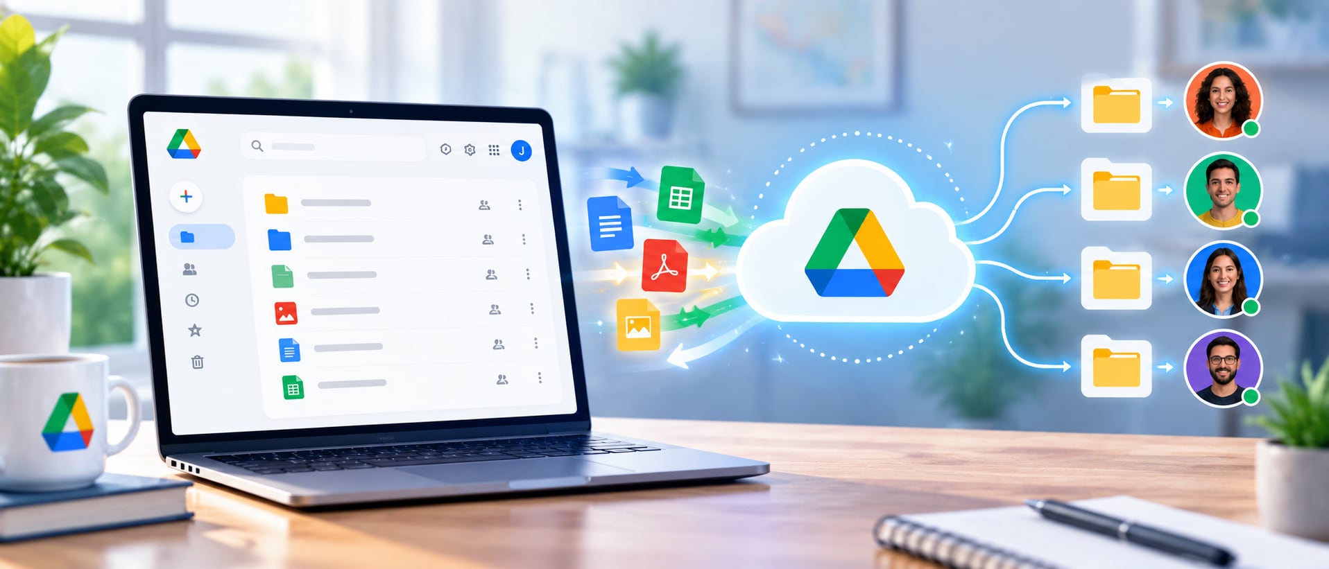 Cómo usar varias cuentas de Google Drive y pasar archivos entre ellas