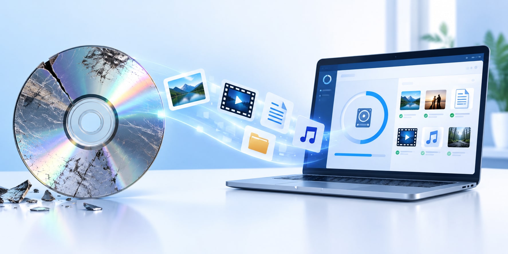 Los mejores programas para recuperar datos de un CD dañado o rayado en 2026