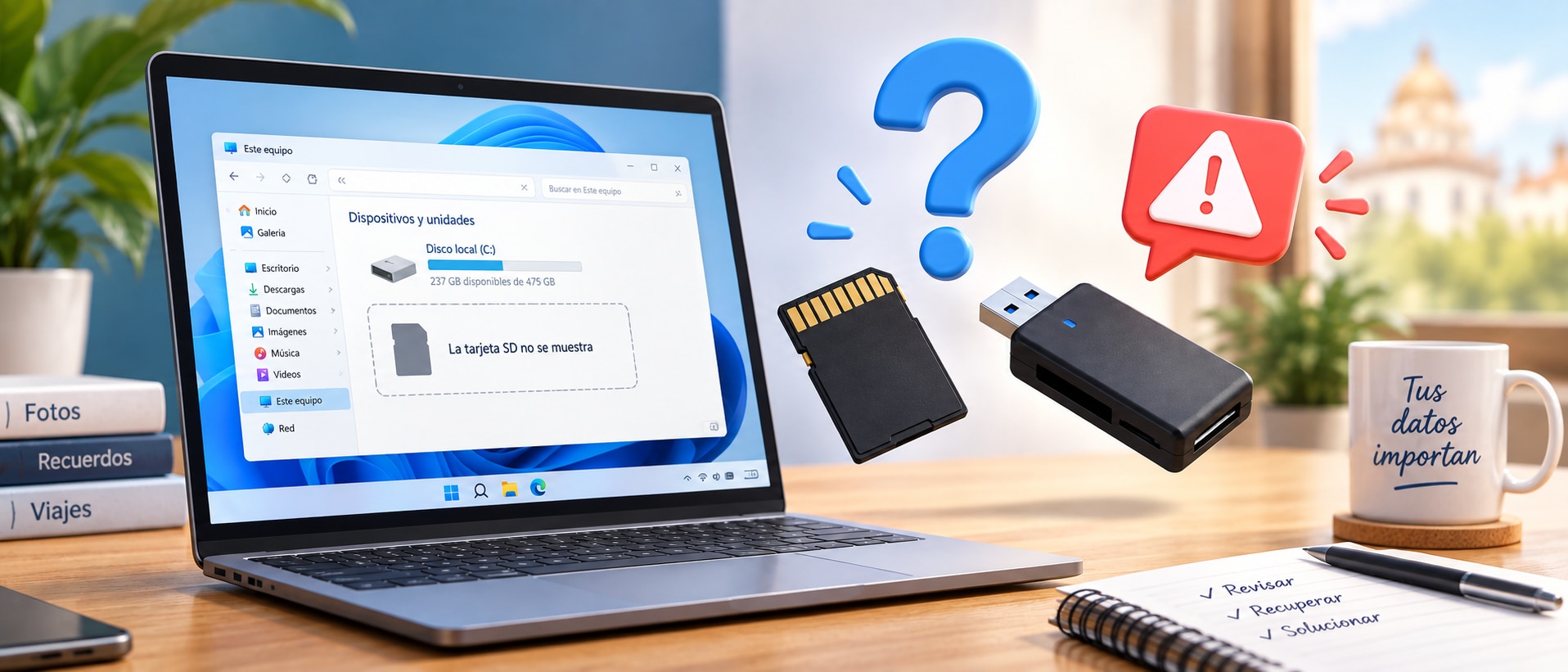 ¿Tu PC no detecta o reconoce la tarjeta SD? Causas y soluciones