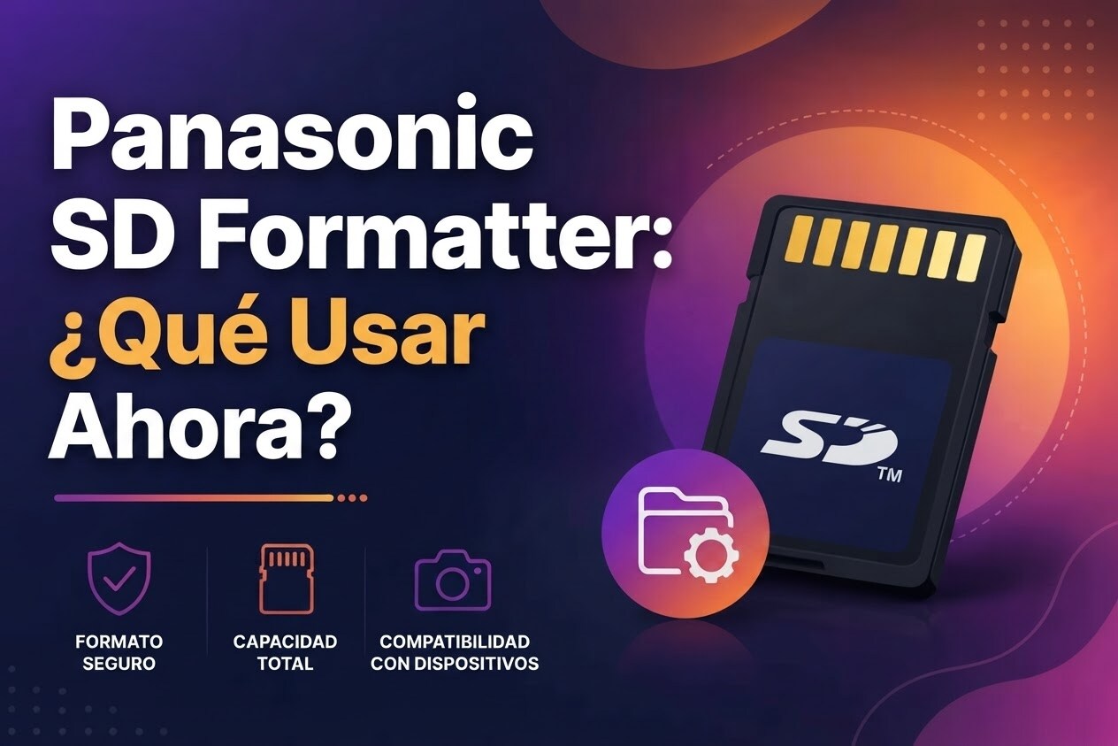 Panasonic SD Formatter 3.1: descarga segura y alternativa actual