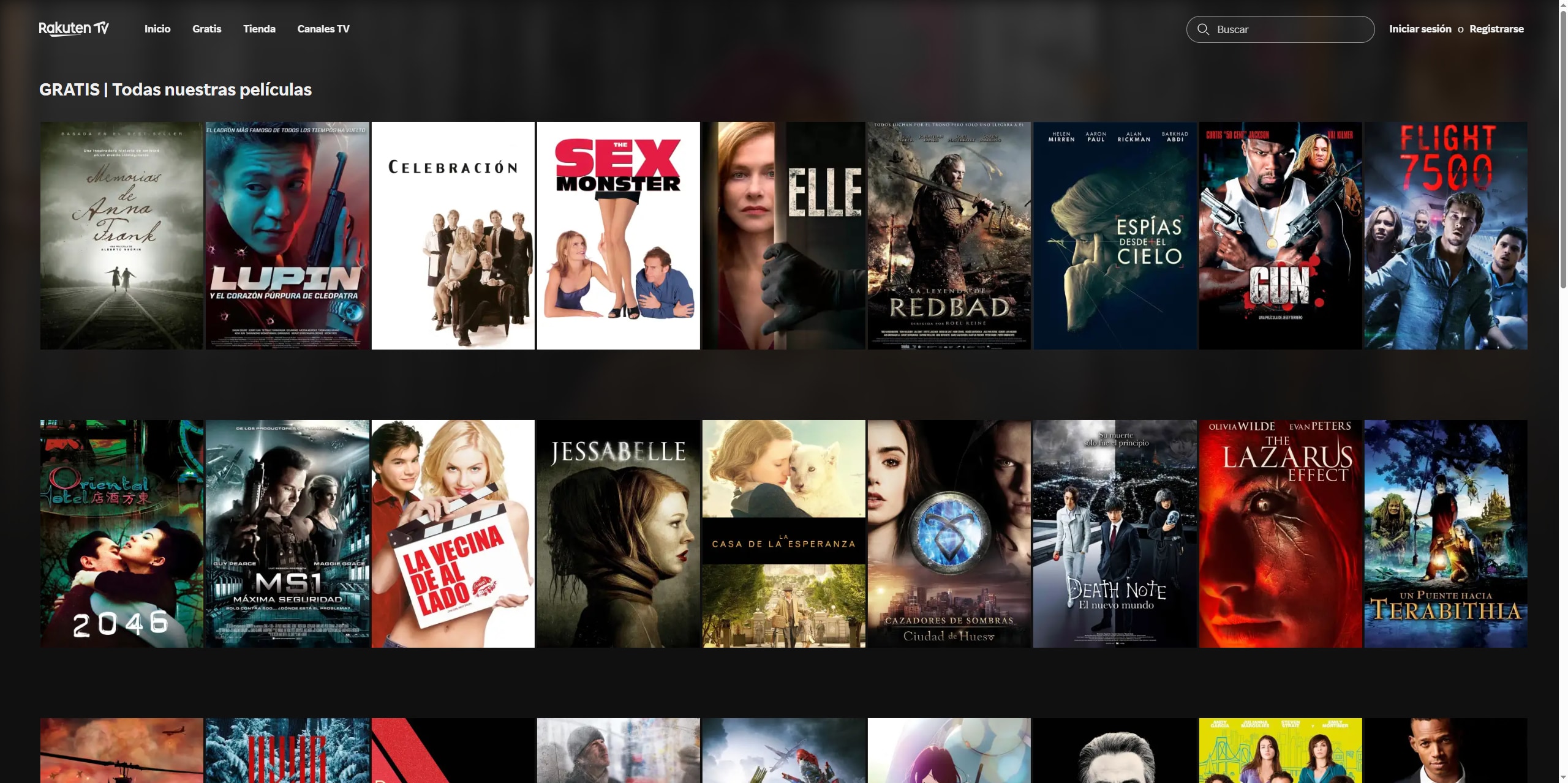 Rakuten TV Gratis
