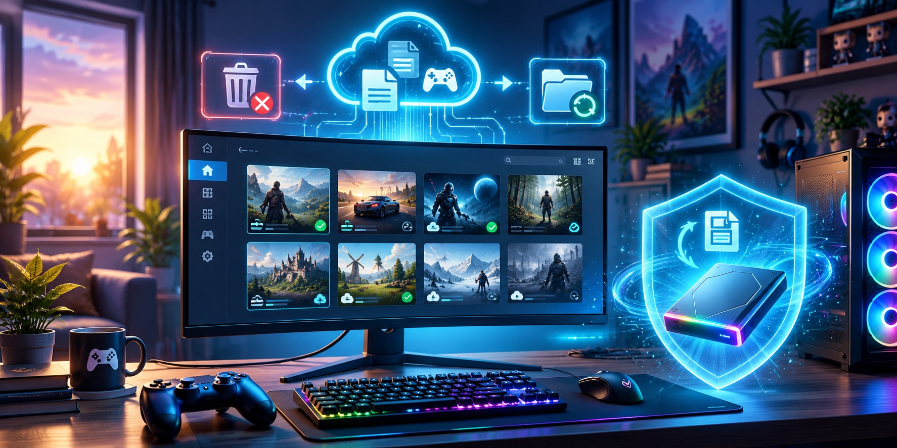 Cómo recuperar juegos borrados y partidas guardadas en PC