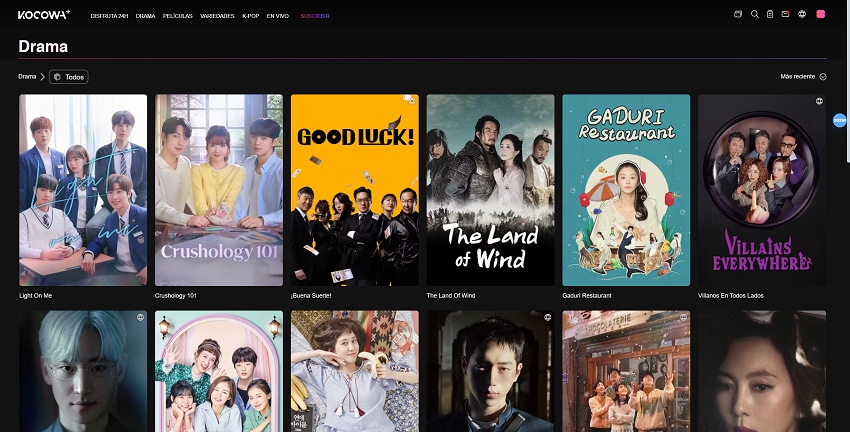 KOCOWA - doramas subtitulos espanol